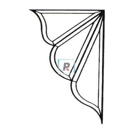 Corner Bevel 273x393mm