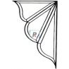 Corner Bevel 273x393mm