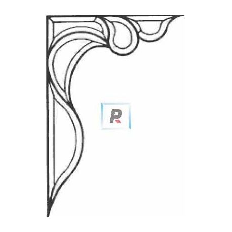 Corner Bevel 273x393mm