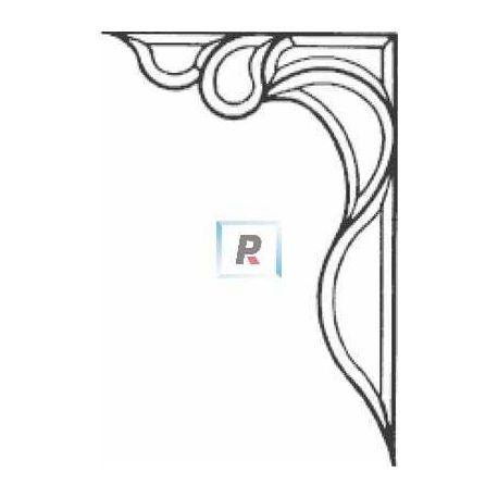 Corner Bevel 273x393mm