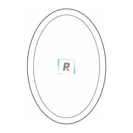 Oval Bevel 152,4x101,6mm