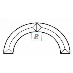 Minibiselado Arco de Ø203,2mm