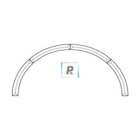 Minibiselado Arco de Ø501,7mm