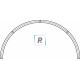 Minibiselado Arco de Ø809,8mm