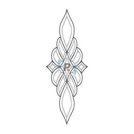 Bevel Cluster 565x257mm