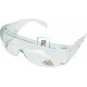 Safety glasses with earpiece
