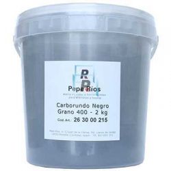 Carborundo Negro Grano 400 (2kg)