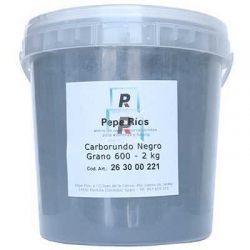 Carborundo Negro Grano 600 (2kg)