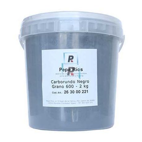 Carborundo Negro Grano 600 (2kg)