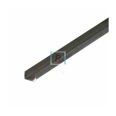 Hojalata en U de 3.3 x 3.6mm (Barra de1.84m/l)