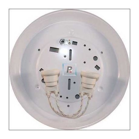 Plafon Caja de Ø25cm Blanco