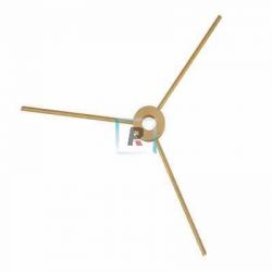 Araña de Laton 3 Brazos de 254mm (10mm Interior)