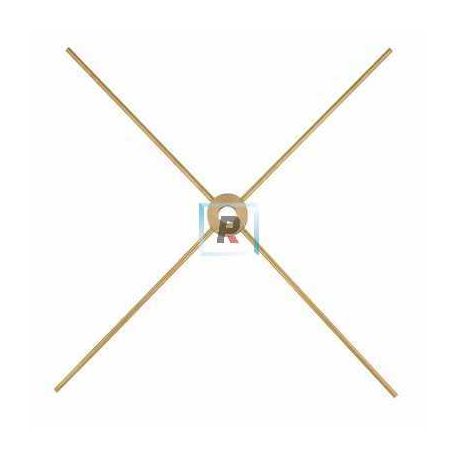 Araña de Laton 4 Brazos de 254mm (10mm Interior)