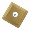 Brass Lampcap square Small 69mm.