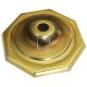 Cumbre de Laton 8 Caras de 33mm Lado