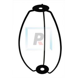 Lira hierro Negro M10 de 200mm