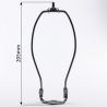 Bronze Harp 8" Brass 20.30cm