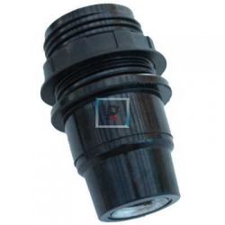 Portalamparas Baquelita media rosca E-14 Negro