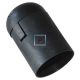 Portalamparas Liso termoplastico E-14 Negro