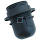 Portalamparas termoplastico media rosca E-14 Negro