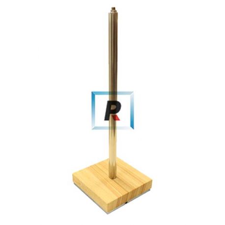 Pie de lampara Inoxidable y piedra de 435mm