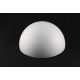 Molde Porexpan blanco media esfera Ø25cm