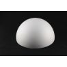Molde Porexpan blanco media esfera Ø25cm