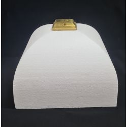 Molde Porexpan blanco Cuadrado 28.5cm
