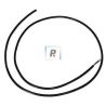 Cable Lampara Negro de 120cm