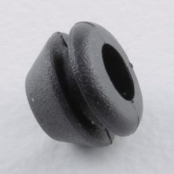 Pasacable de Goma Negro (Pack 24uds)