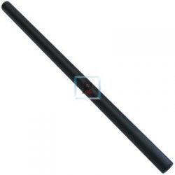 Round black iron column 20x400mm