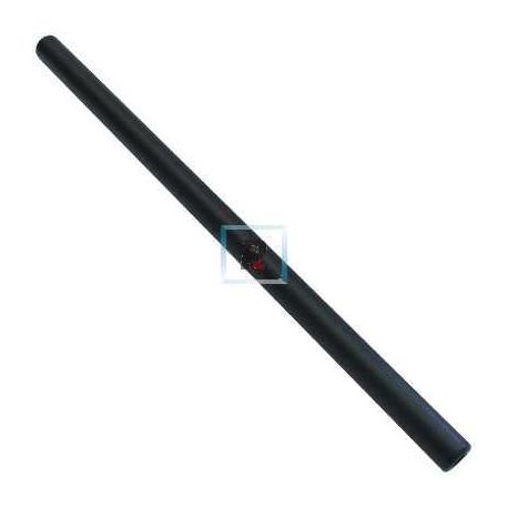 Round black iron column 20x400mm