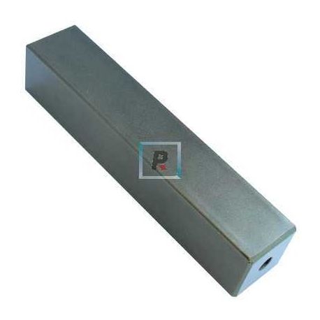 Square aged brass iron column 40x40x250mm