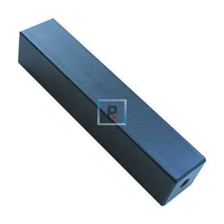 Columna hierro cuadrada negro de 40x40x290mm