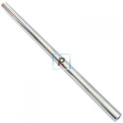 Round polished steel column 20x400mm