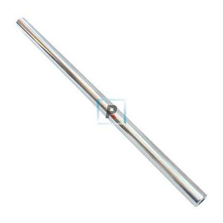 Round polished steel column 20x400mm
