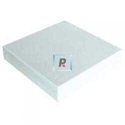 Base Compact blanco de 150x150x30mm