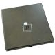 Base hierro cuadrada cuero de 140x140x12