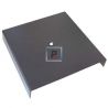 Base hierro cuadrada marron de 180x180x30