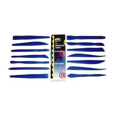 Plastic Modelling Tools - Set of 14