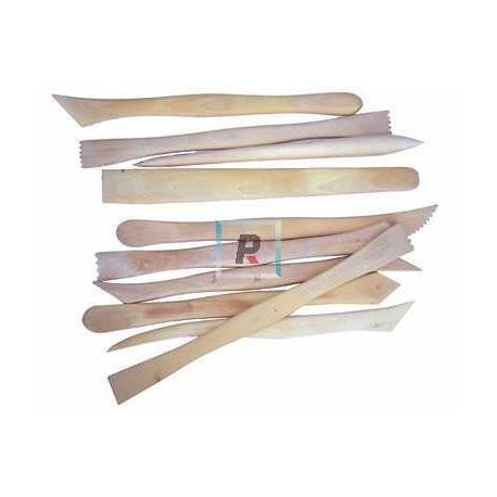 Palillo de Madera para Modelar Barro