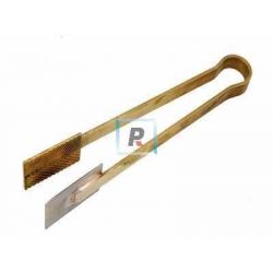 Pinza Aplanar Lisa Y Estria de 21x31mm