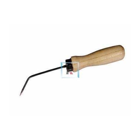 Curved tip punch