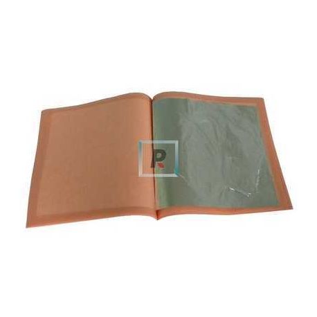 Pure Silver Leaf, 8.6x8.6cm (Pk 25)