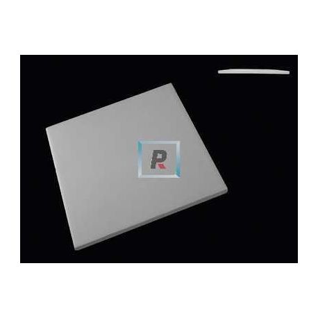 Squared flat tile mold 15cm.