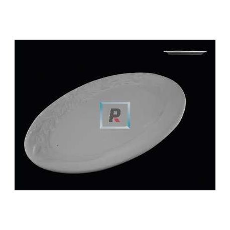 Oval tray mold 42x30cm.