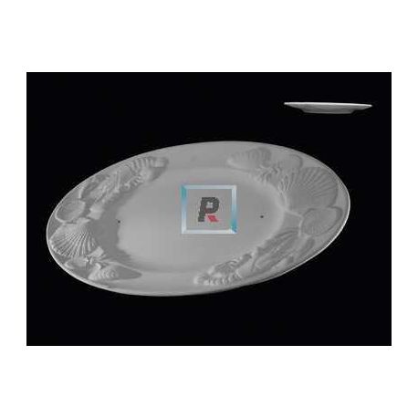 Molde bandeja ovalada 50x30cm.