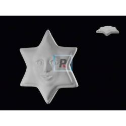 Molde forma decor. 13cm. Estrella
