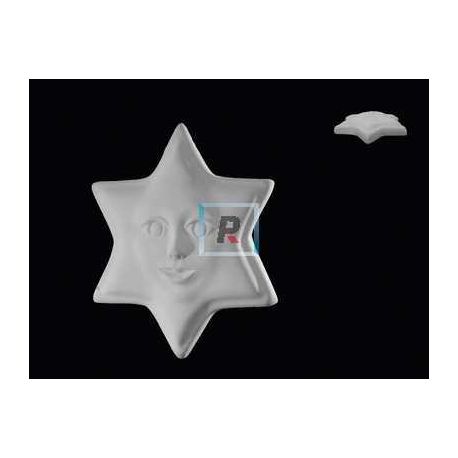 Molde forma decor. 13cm. Estrella