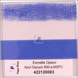 Esmalte Opaco Azul Oscuro 550ªC 100 gr.